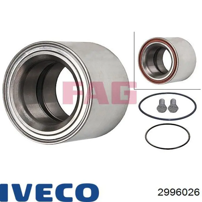 2996026 Iveco Rodamiento de rueda trasera