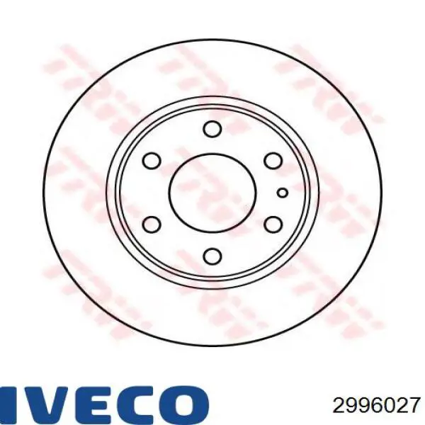Comprar 2996027 Iveco Disco de freno trasero