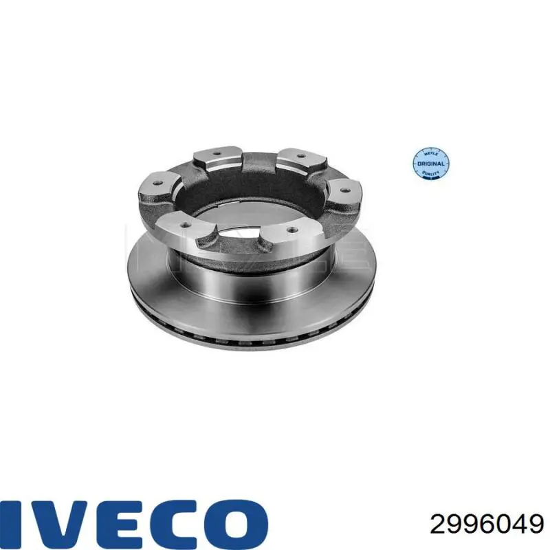 Disco de freno trasero Iveco 2996049 precio, desde 83,68 EUR
