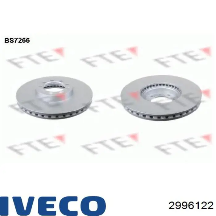 Comprar 2996122 Iveco Freno de disco delantero