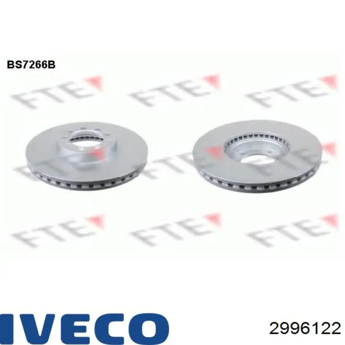 Frenos delanteros Iveco 2996122 precio, desde 60,40 EUR