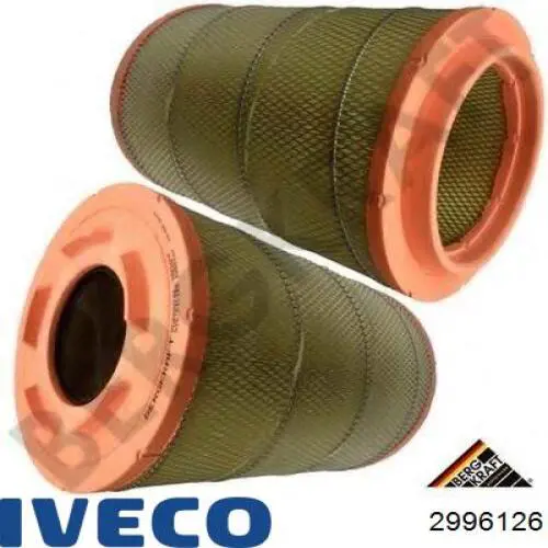 El filtro de aire Iveco 2996126 precio, desde 60,53 EUR
