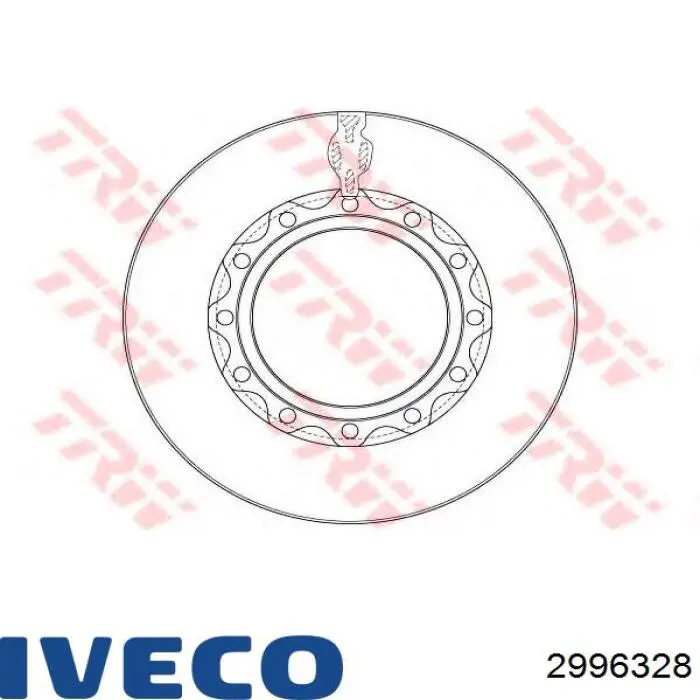 Comprar 2996328 Iveco Disco de freno trasero