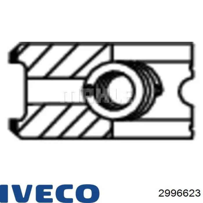 Juego de anillos de pistón para 1 cilindro, STD Iveco 2996623 precio, desde 29,25 EUR