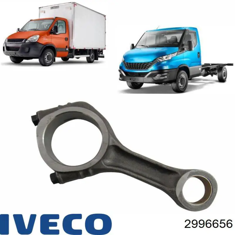 2996656 Iveco Juego de cojinetes de biela, estándar (STD)