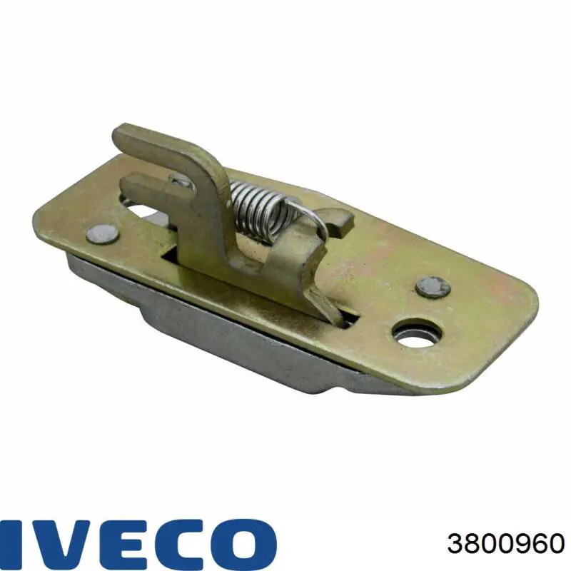 Cerradura superior de puerta trasera derecha de doble hoja 3800960 Iveco