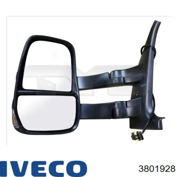 3801928 Iveco Cristal de espejo retrovisor exterior izquierdo