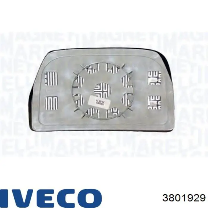 3801929 Iveco Cristal de espejo retrovisor derecho