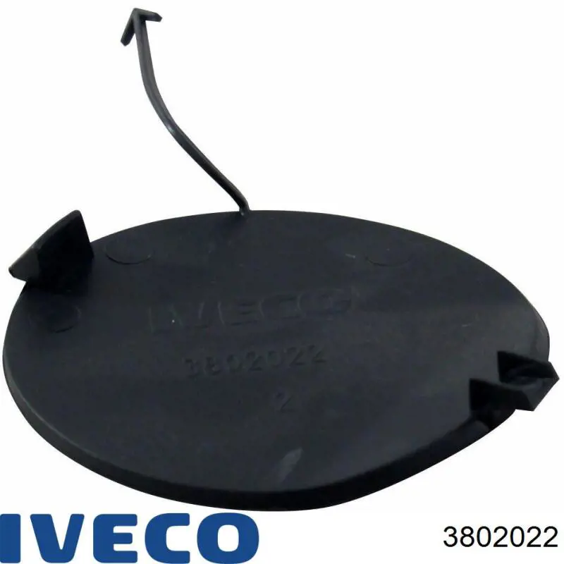 Cobertura de parachoques, enganche de remolque, delantera Iveco Daily 4