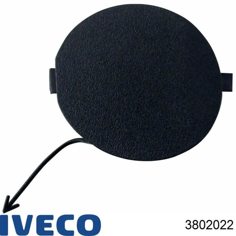Tapa cubre gancho de remolque para parachoques delantera Iveco 3802022 precio, desde 7,82 EUR
