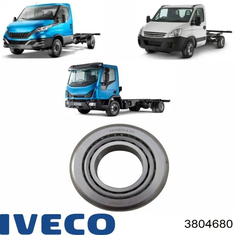 3804680 Iveco Rodillo superior derecho de puerta corrediza