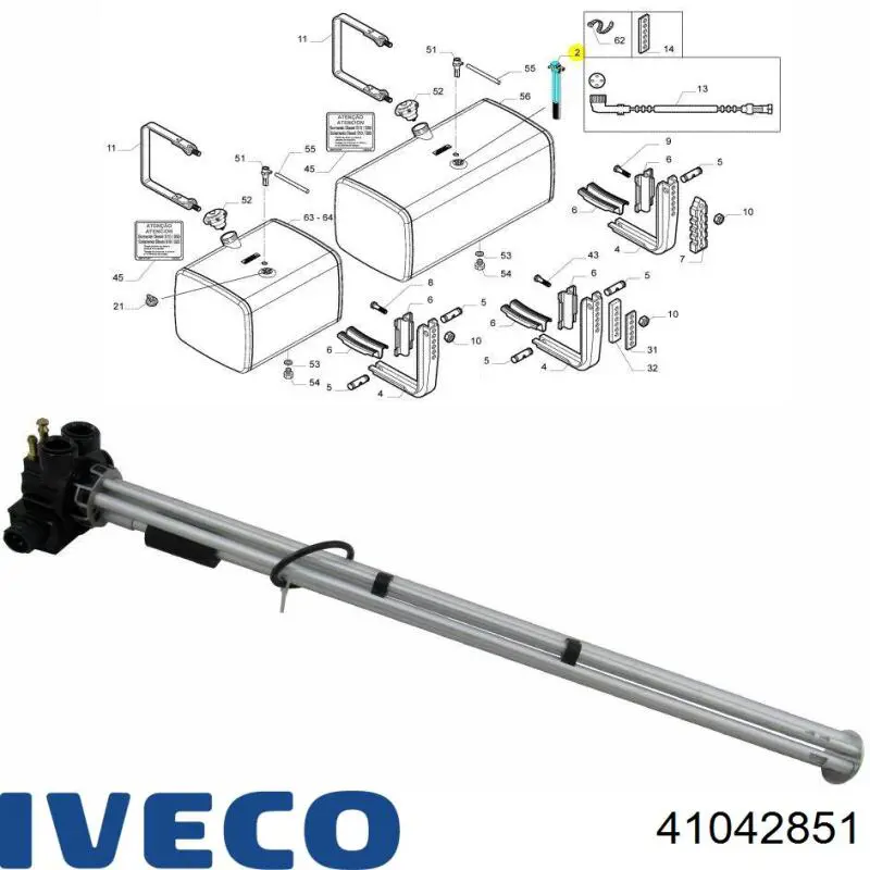 Indicador de nivel de combustible Iveco 41042851 precio, desde 188,20 EUR