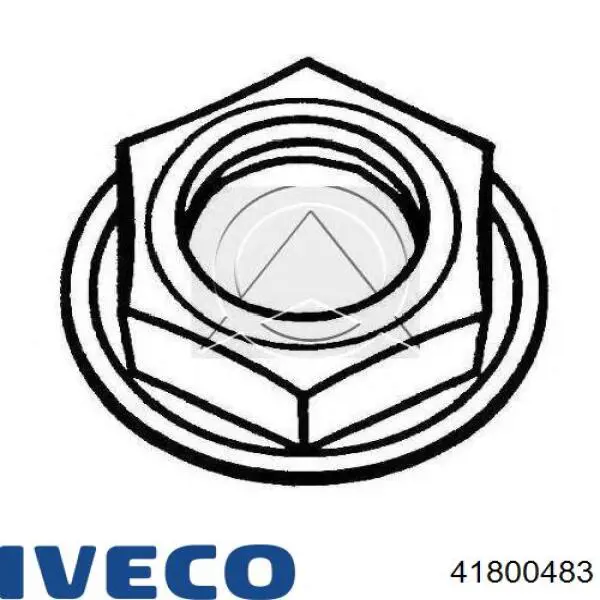 41800483 Iveco tuerca de rueda