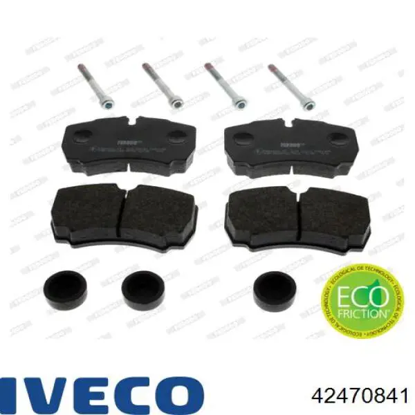 42470841 Iveco Pastillas freno traseras
