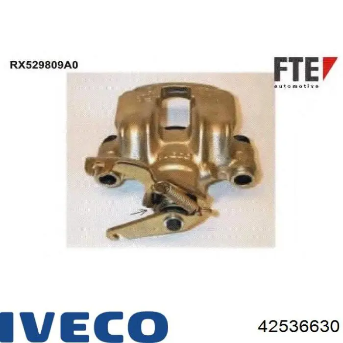 Pinza de freno trasera izquierda Iveco 42536630 precio, desde 6,66 EUR