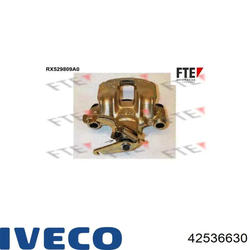 Pinza de freno trasera izquierda Iveco 42536630