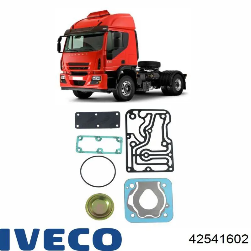 Cabeza del compresor (Camión) Iveco 42541602 precio, desde 20,48 EUR