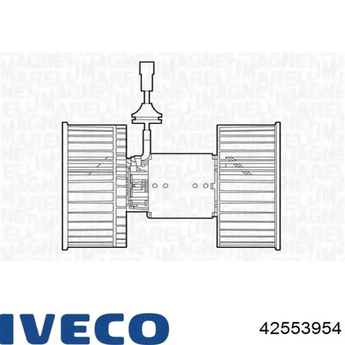 Ventilador de calefacción Iveco 42553954 precio, desde 70,74 EUR