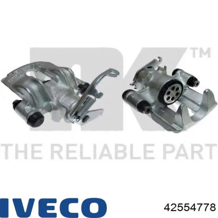 42554778 Iveco pinza de freno delantera derecha