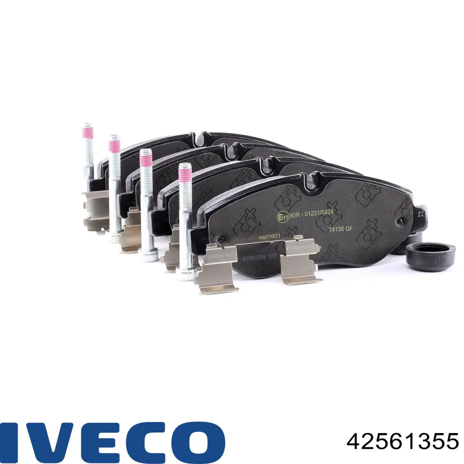 Pastillas freno delanteras Iveco 42561355 precio, desde 34,75 EUR