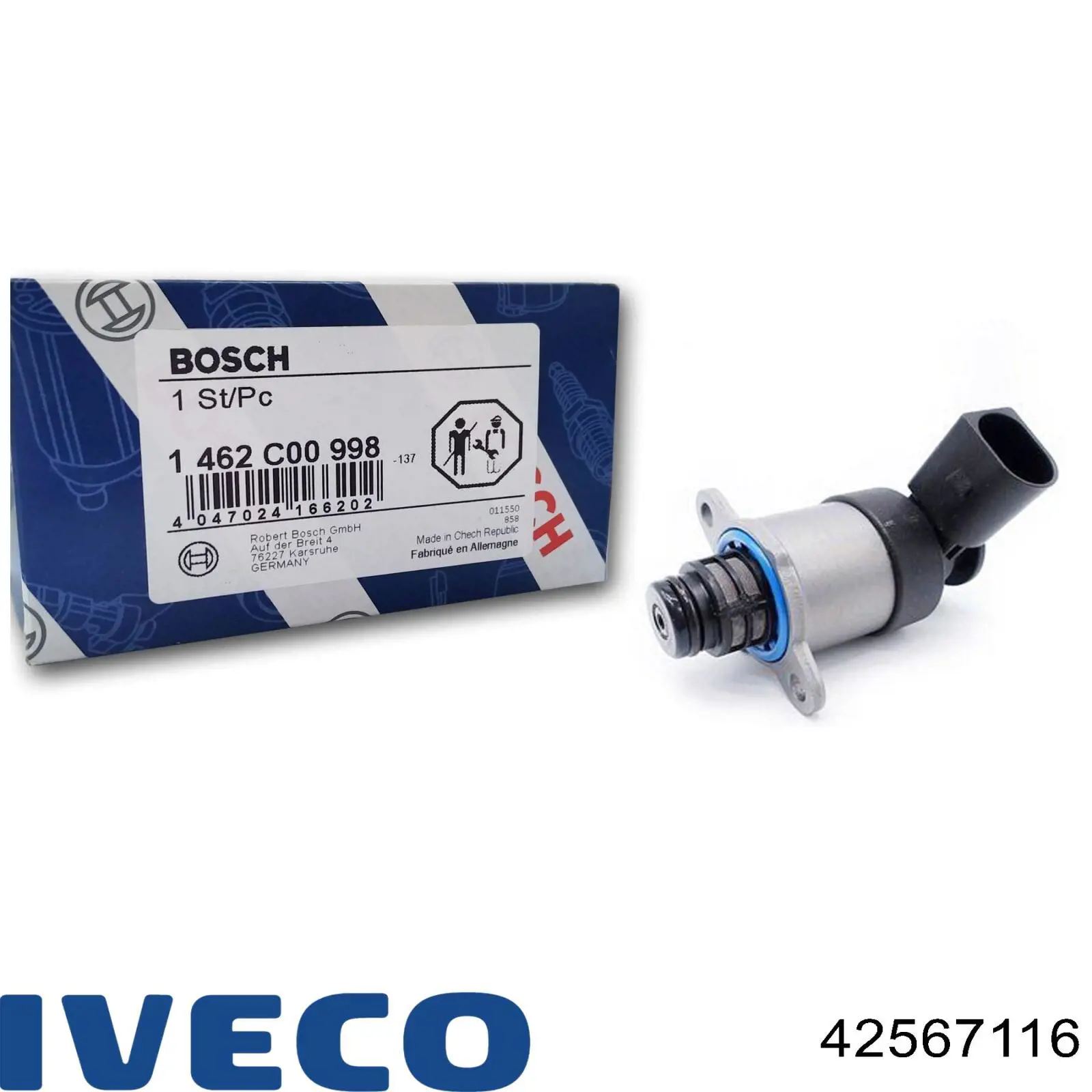 Comprar 42567116 Iveco Válvula reguladora de presión del sistema common rail