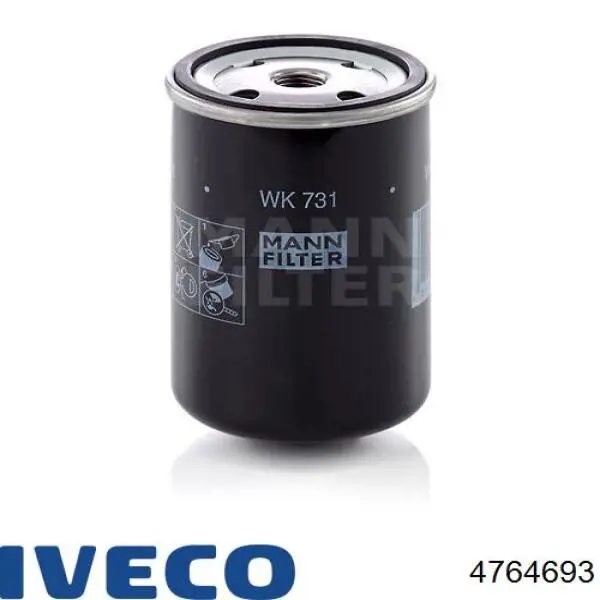 Filtro combustible Iveco 4764693 precio, desde 5,31 EUR