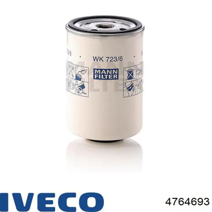 Comprar 4764693 Iveco Filtro diesel