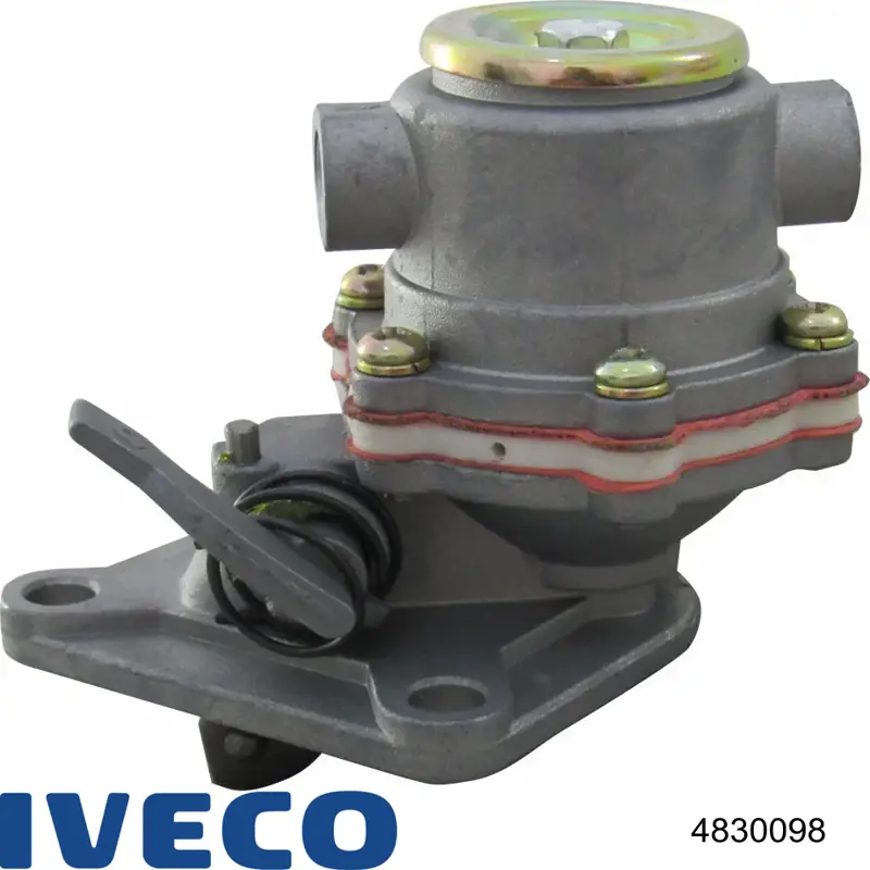 Bomba manual de cebado de combustible 4830098 Iveco