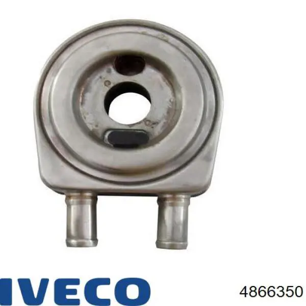 4866350 Iveco radiador de aceite, bajo de filtro