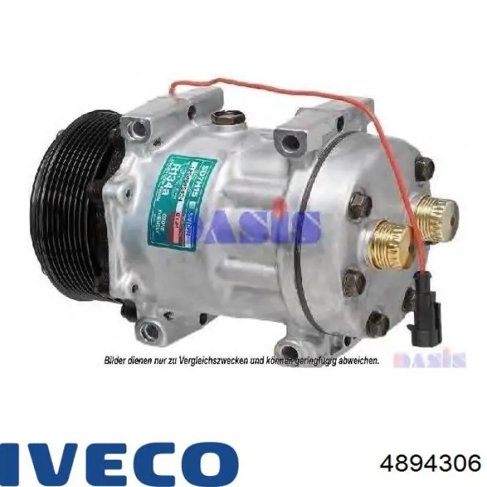 4894306 Iveco compresor de aire acondicionado