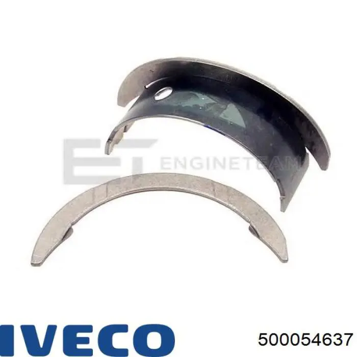 Juego de cojinetes de cigüeñal, estándar, STD 500054637 Fiat/Alfa/Lancia
