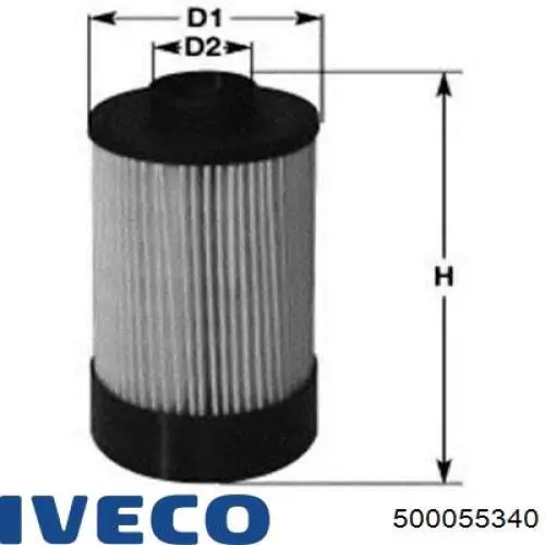 500055340 Iveco Filtro de gasolina
