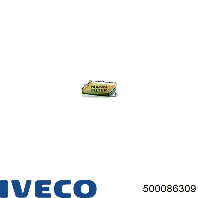 Comprar 500086309 Iveco Filtro de aire del habitáculo