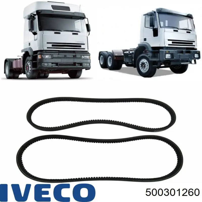 500301260 Iveco correa trapezoidal