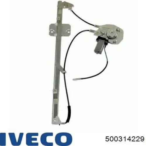 Mecanismo de elevalunas delantero izquierdo 500314229 Iveco