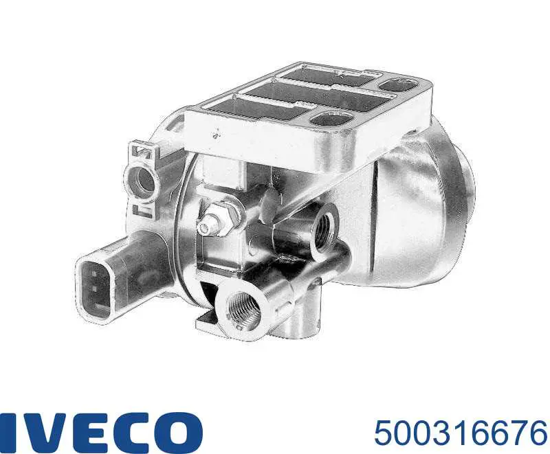 500316676 Iveco Tapa de la carcasa del filtro de combustible