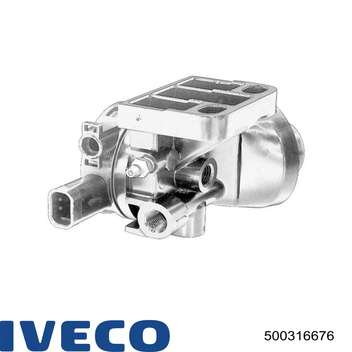 Tapa de la carcasa del filtro de combustible 500316676 Iveco
