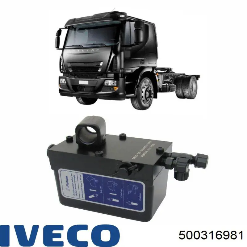 Comprar 500316981 Iveco Bomba de elevación de cabina
