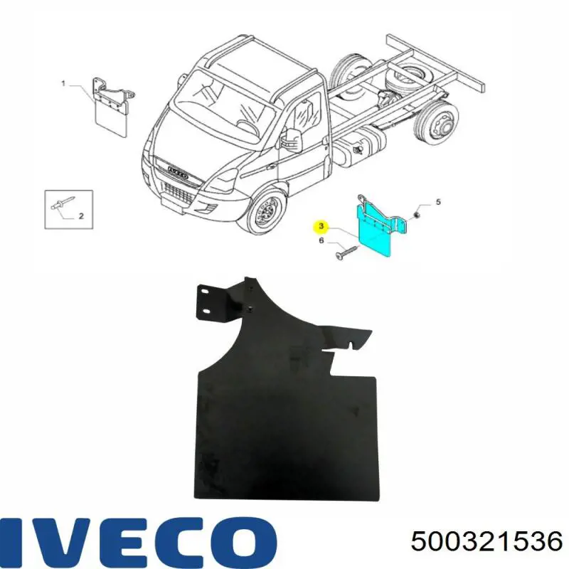  Iveco 500321536 precio, desde 3,37 EUR