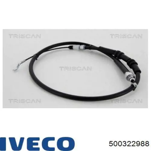Cable de freno de estacionamiento delantero 500322988 Iveco