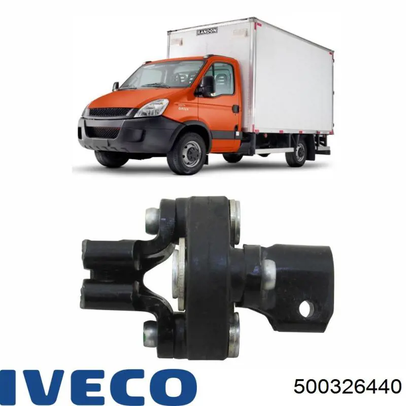 500326440 Iveco Acoplamiento del cardán de dirección