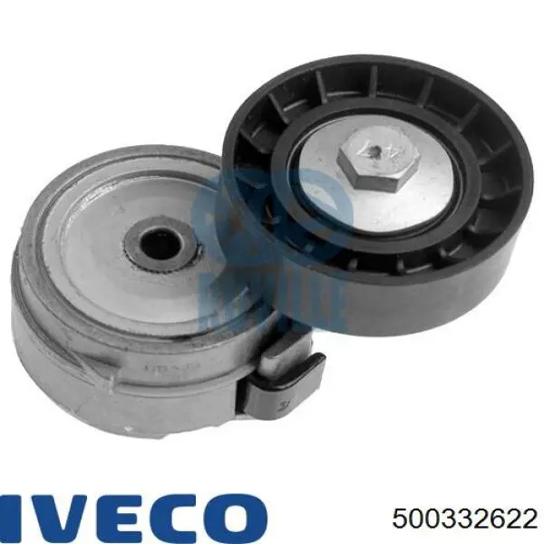 Polea tensora correa poli V 500332622 Iveco