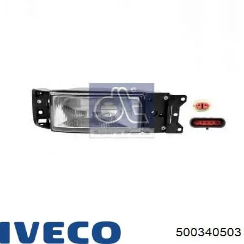 Faro derecho Iveco 500340503 precio, desde 130,00 EUR