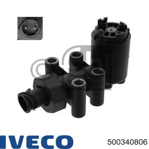 Sensor de nivel de carrocería trasero 500340806 Iveco