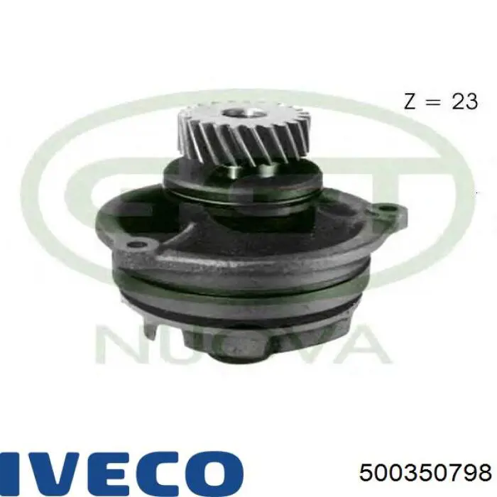 500350798 Iveco bomba de agua