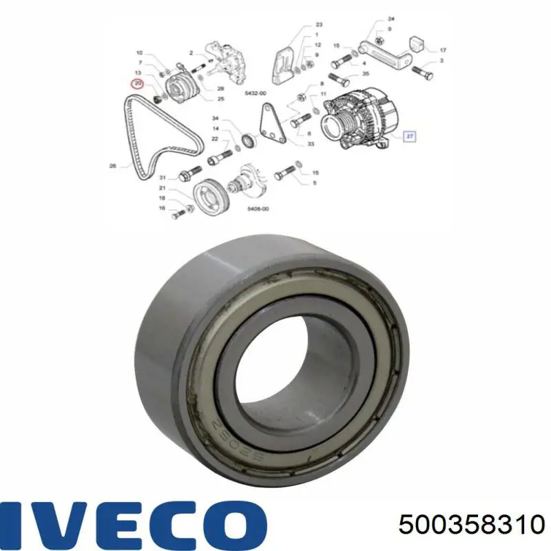 Embrague, ventilador de refrigeración Iveco 500358310 precio, desde 141,07 EUR