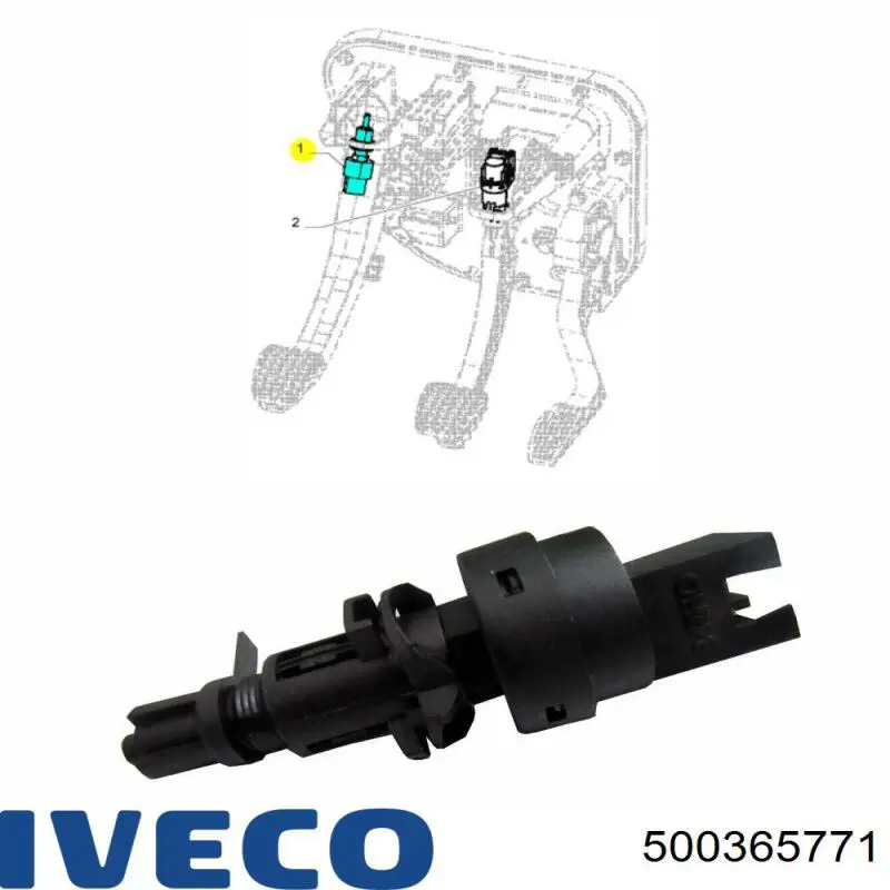 Interruptor de embrague 500365771 Iveco