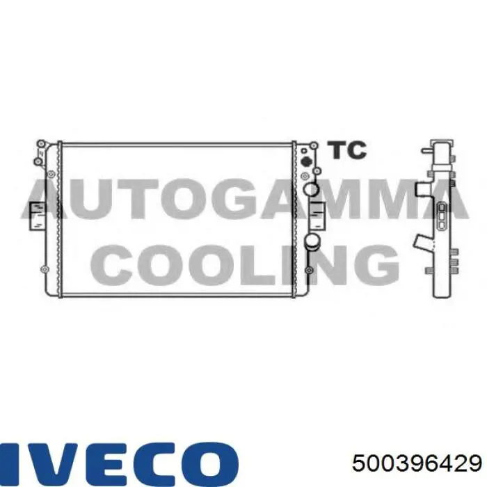 500396429 Iveco Refrigeración del motor