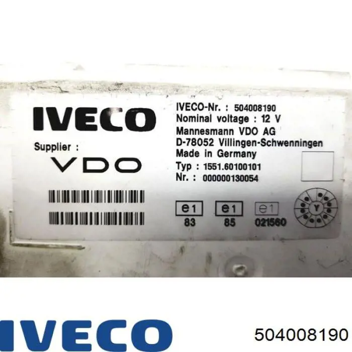 Comprar 504008190 Iveco 