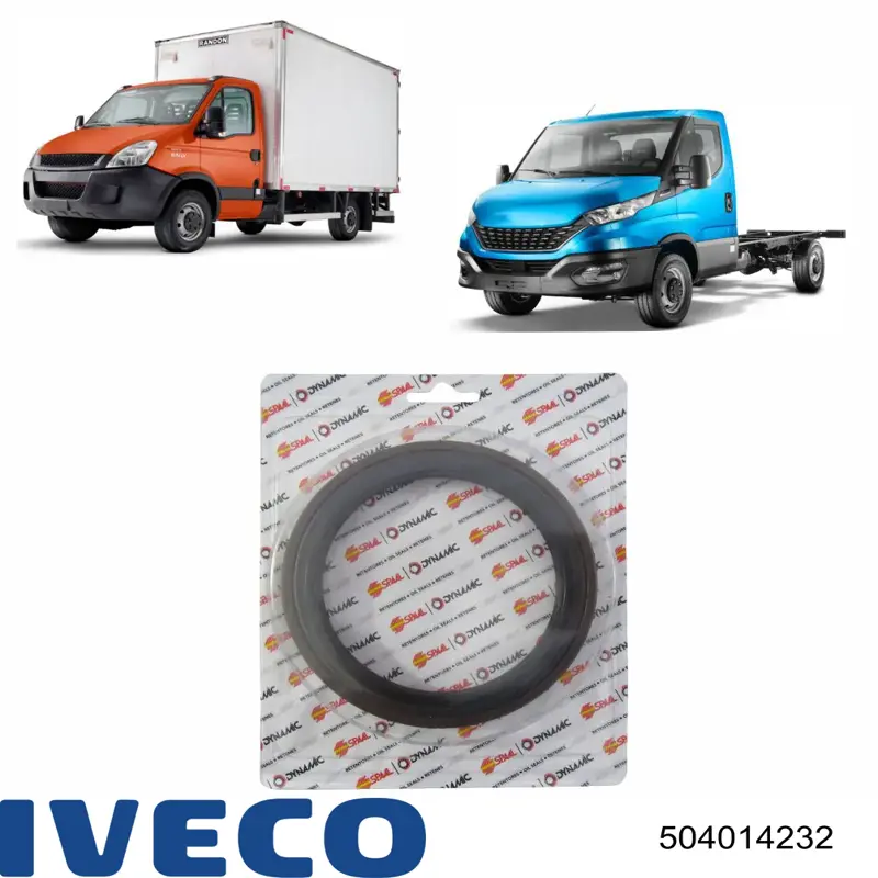 504014232 Iveco Anillo retén cigüeñal